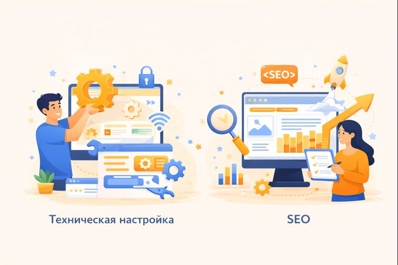 Техническая настройка и SEO