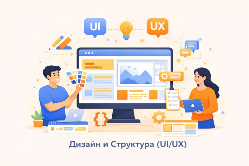 Дизайн и Структура (UI/UX)