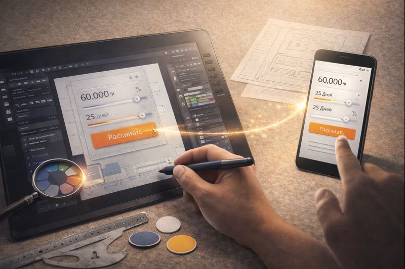 UX/UI дизайн - создаем удобный инструмент