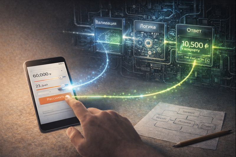 Техническая реализация - Frontend и Backend логика