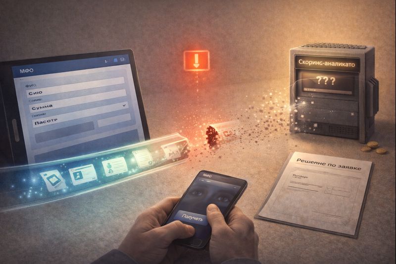 Техническая сторона скоринга потеря данных